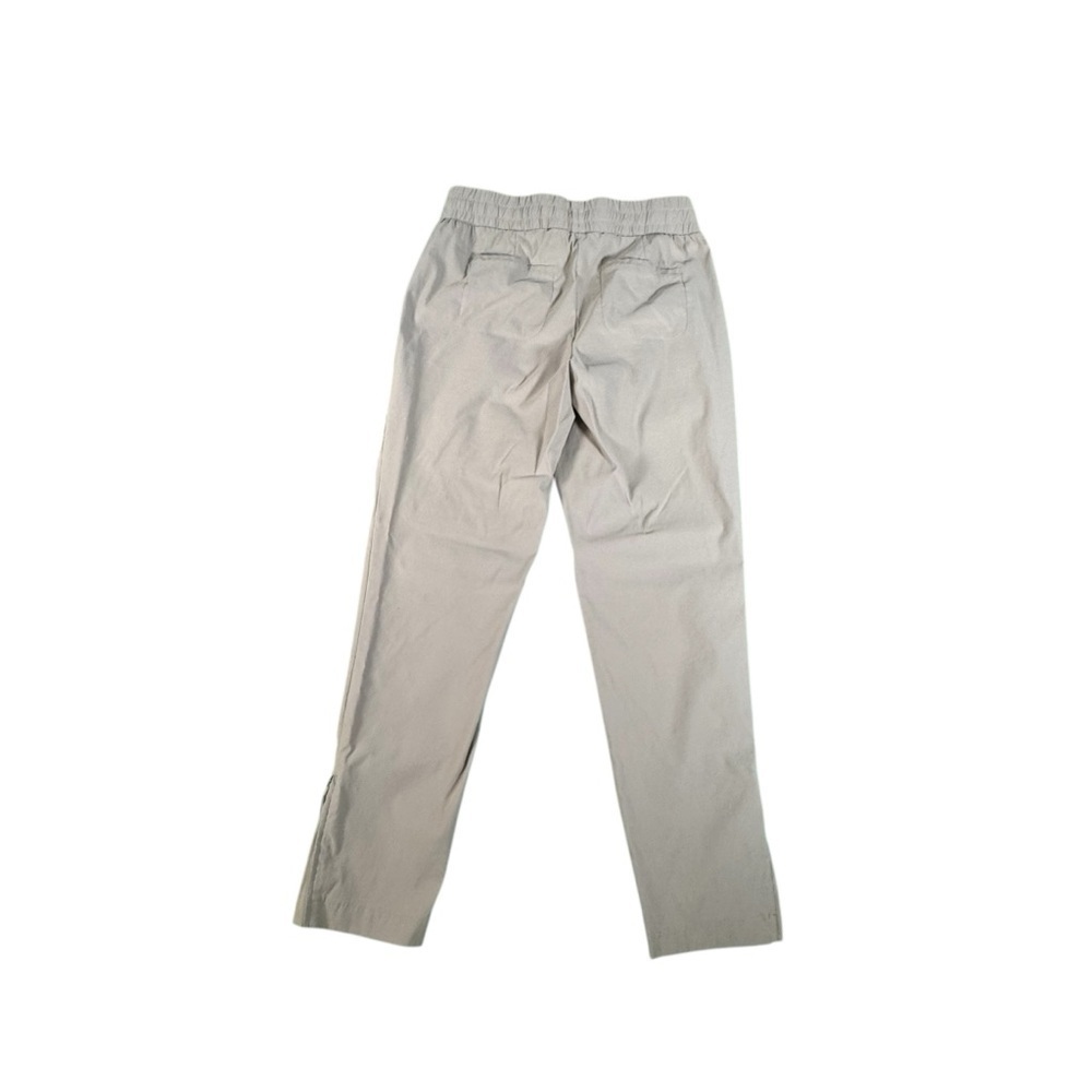 Modern Ambition Women’s Technical Pull-On Pants M Tan Stretch Travel Zip Hem - Picture 9 of 14
